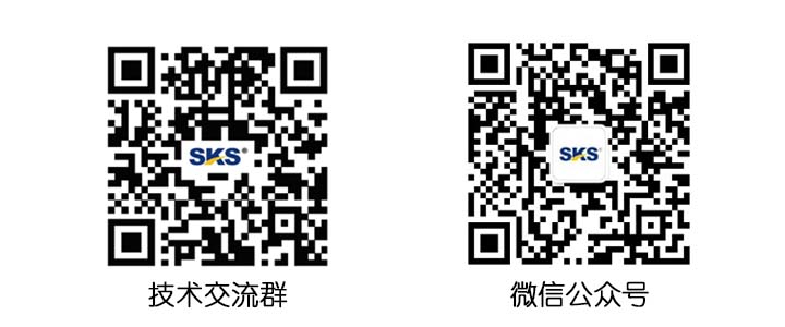 技术交流群与微信公众号二维码